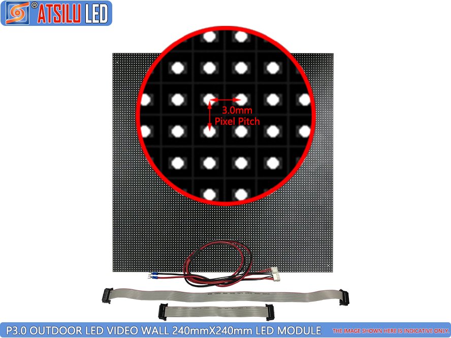 P3mm Outdoor High-Definition LED Video Wall LED Module